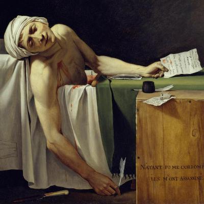 Episodio 59 (T2). La muerte de Marat. Jacques Louis David.