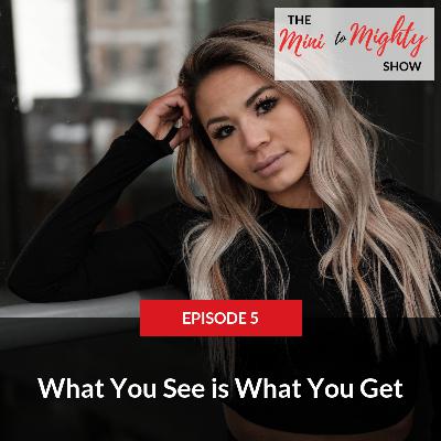 What You See is What You Get What You See is What You Get