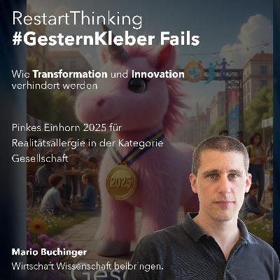 Pinkes Einhorn 2025 für die größte Realitätsverweigerung in der Kategorie Gesellschaft Pinkes Einhorn 2025 für die größte Realitätsverweigerung in der Kategorie Gesellschaft