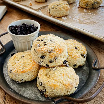 Gluten-free Orange Currant Scones