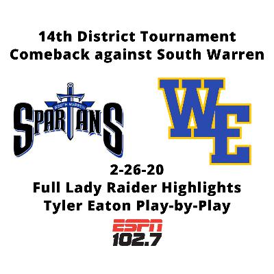 Lady Raiders Comeback vs. South Warren D14 Tourney Highlights