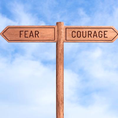 The Courage to Not React
