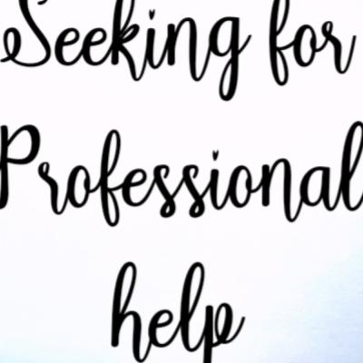 3 points to remember when you seek professional help 😇