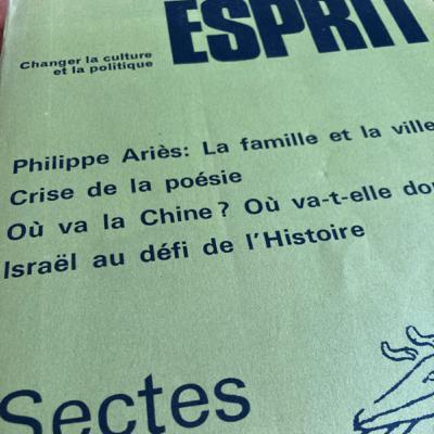 Trésors français de la Guerre des Étoiles : la revue esprit de janvier 1978 Trésors français de la Guerre des Étoiles : la revue esprit de janvier 1978