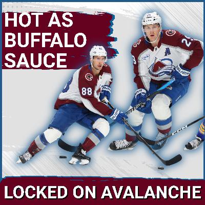 Avalanche With a Nice & Easy Win Over Sabres. MacKinnon and Necas Remain As Hot As Buffalo Sauce.