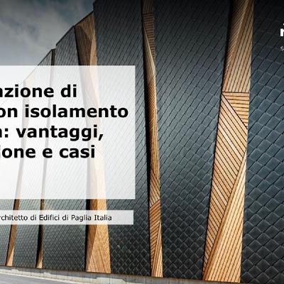 PROGETTAZIONE AVANZATA DI EDIFICI IN LEGNO CON ISOLAMENTO IN PAGLIA