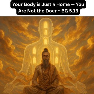Your Body is Just a Home — You Are Not the Doer | Bhagavad Gita Chapter 5 Shlok 13 Explained Your Body is Just a Home — You Are Not the Doer | Bhagavad Gita Chapter 5 Shlok 13 Explained