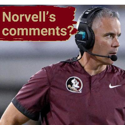 Florida State's Tommy Castellanos Must Play ELITE VS Alabama | Mike Norvell Press Conference