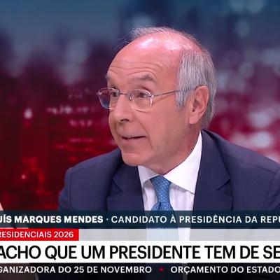 Luís Marques Mendes: “Se o Chega um dia ganhar as eleições, claro que darei posse” Luís Marques Mendes: “Se o Chega um dia ganhar as eleições, claro que darei posse”