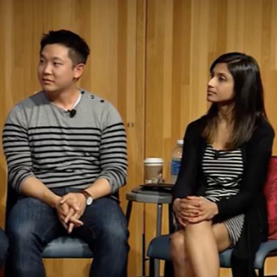 Alumni Achievers: Padmini Pyapali at Uber, Jeff Juang at Facebook, and Sanjay Jeyakumar at Twitter, Cal Engineer Newton Series panel hosted by Amit Kumar Alumni Achievers: Padmini Pyapali at Uber, Jeff Juang at Facebook, and Sanjay Jeyakumar at Twitter, Cal Engineer Newton Series panel hosted by Amit Kumar