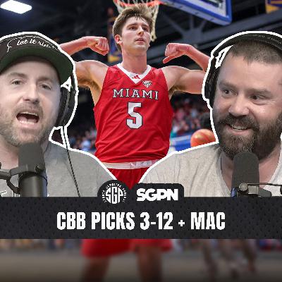 College Basketball Picks: Thu, Mar 12th + MAC Tournament Bets (Ep. 2517)