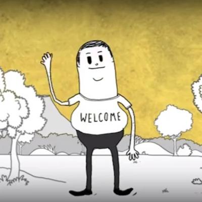 #1 "MAN" (by Steve Cutts)