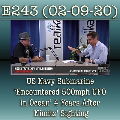 e243 US Navy Submarine ‘Encountered 500mph UFO in Ocean’ 4 Years After Nimitz' Sighting