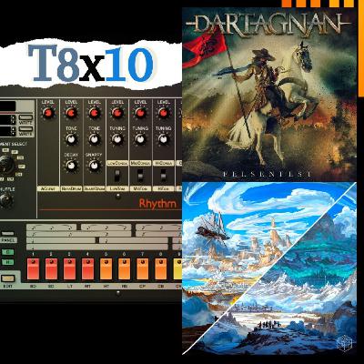 T8x10 D'Artagnan, la BSO de Critical Role, la Roland TR-808 T8x10 D'Artagnan, la BSO de Critical Role, la Roland TR-808