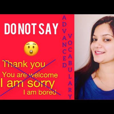 Good and advanced vocabulary 🥳