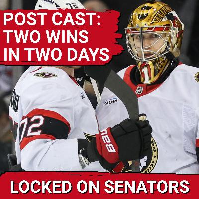 POST CAST: OTTAWA SENATORS STORM OUT TO MASSIVE LEAD DURING MOSTLY DOMINANT WIN VS NEW YORK RANGERS POST CAST: OTTAWA SENATORS STORM OUT TO MASSIVE LEAD DURING MOSTLY DOMINANT WIN VS NEW YORK RANGERS