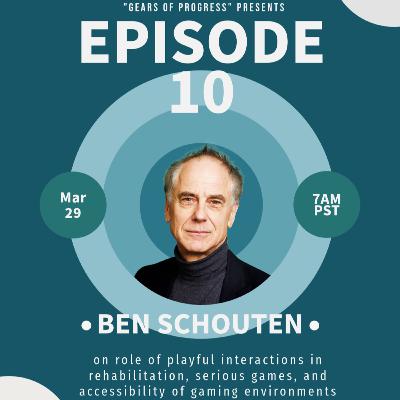 10. Ben Schouten: on role of playful interactions in rehabilitation, serious games, and accessibility of gaming environments