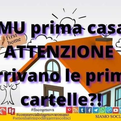 IMU prima casa: ATTENZIONE arrivano le prime cartelle?! IMU prima casa: ATTENZIONE arrivano le prime cartelle?!