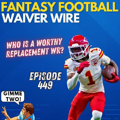 Fantasy Football Waiver Wire: Week 2 | September 9th, 2025