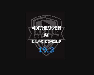 In the Open 19.3 In the Open 19.3