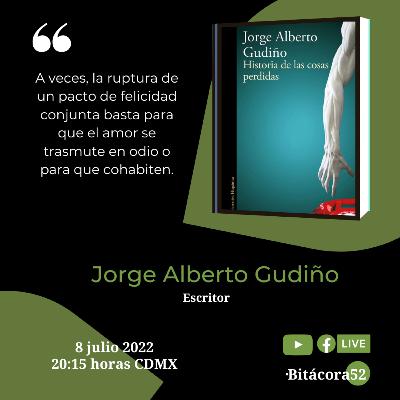 Historia de las cosas perdidas. Entrevista a Jorge Alberto Gudiño Historia de las cosas perdidas. Entrevista a Jorge Alberto Gudiño