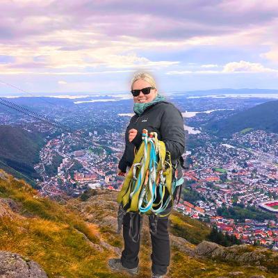 Dina: Zest for Ziplining on Bergen's Summit