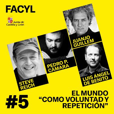Steve Reich, Pedro Pablo Cámara, Juanjo Guillem y Luis Ángel de Benito