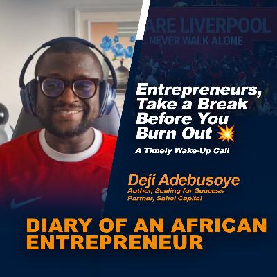 Entrepreneurs, Take a Break Before You Burn Out 💥 | A Timely Wake-Up Call