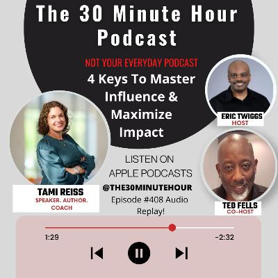 #408 -- 4 Keys To Master Influence & Maximize Impact #408 -- 4 Keys To Master Influence & Maximize Impact