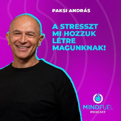 PAKSI ANDRÁS: A stresszt mi hozzuk létre magunknak! // MINDFUEL #5 // Az Armadillo Kreatív Ügynökség podcastja