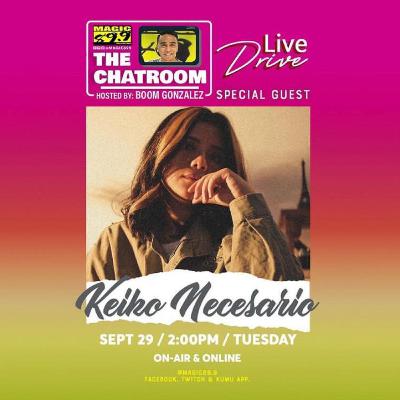 Keiko Necesario enters the Magic Chatroom with Boom Gonzalez