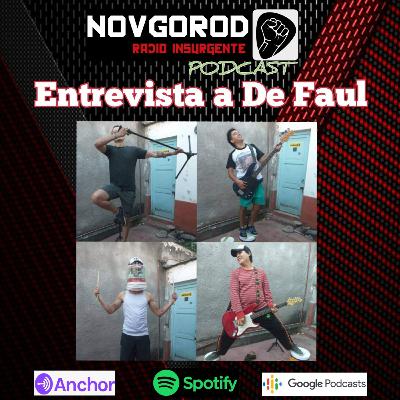 Entrevista a De Faul Entrevista a De Faul