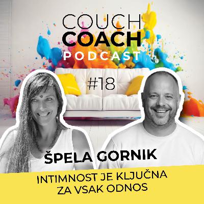 Intimnost je ključna za vsak odnos (Špela Gornik) - COUCHCOACH PODCAST EP#18