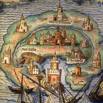 Mapas imaginados: los mundos fantásticos