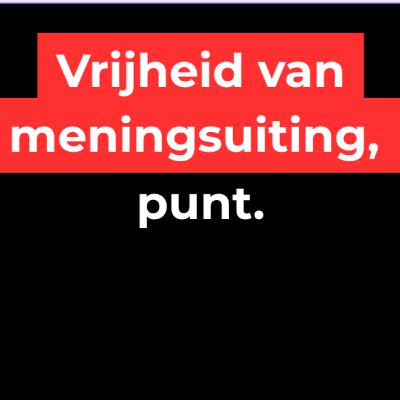 Vrijheid van meningsuiting, PUNT!