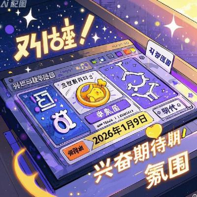 20260109十二星座吧今天指南快来听关注你的星座吧