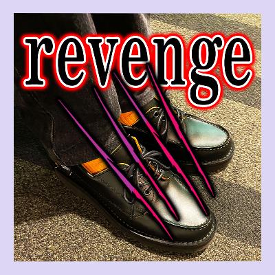 左右で大きさが違う！リベンジ革靴