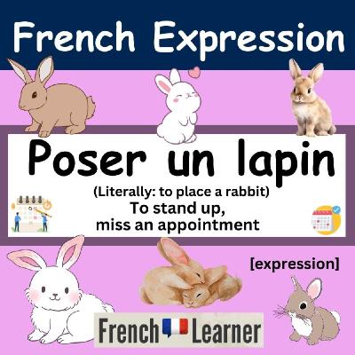 FrenchLearner Expression: "Poser un lapin" (to stand somebody up)