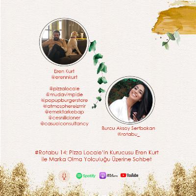 #Rotabu 14: Pizza Locale’in Kurucusu Eren Kurt ile Marka Olma Yolculuğu Üzerine Sohbet