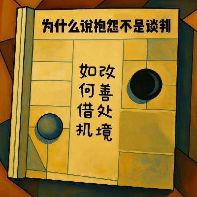 EP04 为什么说抱怨不是谈判—如何借机改善处境 EP04 为什么说抱怨不是谈判—如何借机改善处境