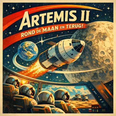 Afl. 12 - Artemis II: Rond de maan en terug!
