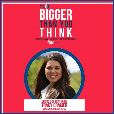 Episode 26: Tracy Cramer for Oregon HD-22 Episode 26: Tracy Cramer for Oregon HD-22