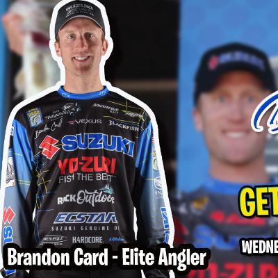BASS Elite Angler Brandon Card on MR BASS & GET UR FISH ON Show! Episode 12