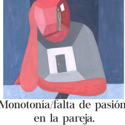 Monotonía y falta de pasión en la pareja