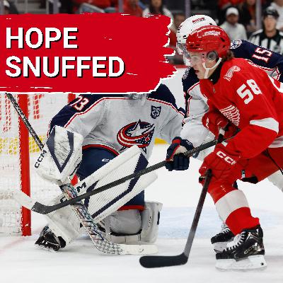 Hope Snuffed: Red Wings blow yet ANOTHER game late, effectively killing any chance of making the playoffs Hope Snuffed: Red Wings blow yet ANOTHER game late, effectively killing any chance of making the playoffs