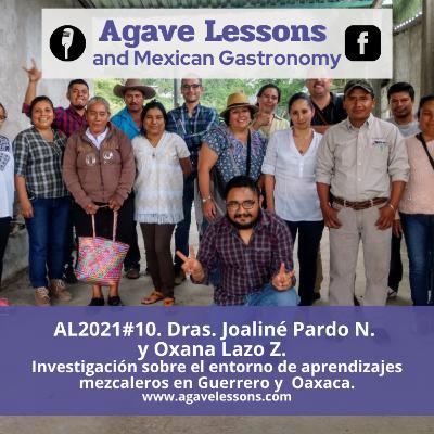 AL2021#10. Dras. Joaliné Pardo N. y Oxana Lazo Z. Investigación sobre el entorno de aprendizajes mezcaleros en Guerrero y Oaxaca.