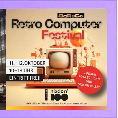 Das Doreco Retro Computer Festival im HNF Paderborn | Besuch am 11.10.2025 am Samstag | #HNFPB Das Doreco Retro Computer Festival im HNF Paderborn | Besuch am 11.10.2025 am Samstag | #HNFPB