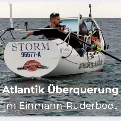 Mit Krebsdiagnose und Einmann-Ruderboot über den Atlantik mit Julen Sánchez [WH]