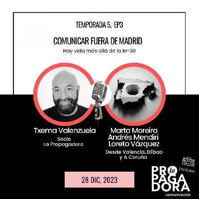 Comunicar fuera de Madrid Comunicar fuera de Madrid