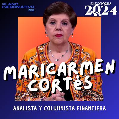 Maricarmen Cortés en entrevista para Plano Informativo